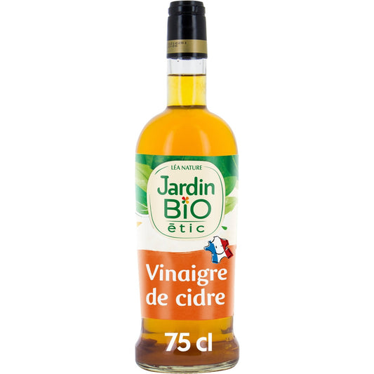 Vinaigre Cidre Bio JARDIN BIO ETIC la bouteille de 75cL