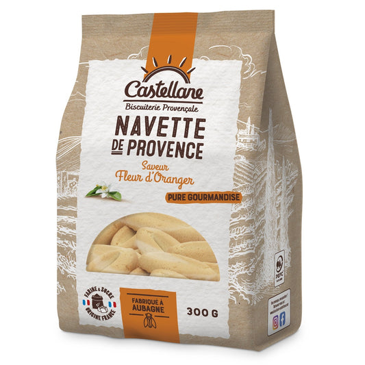 Orange Blossom Navette Biscuits BISCUITERIE CASTELLANE