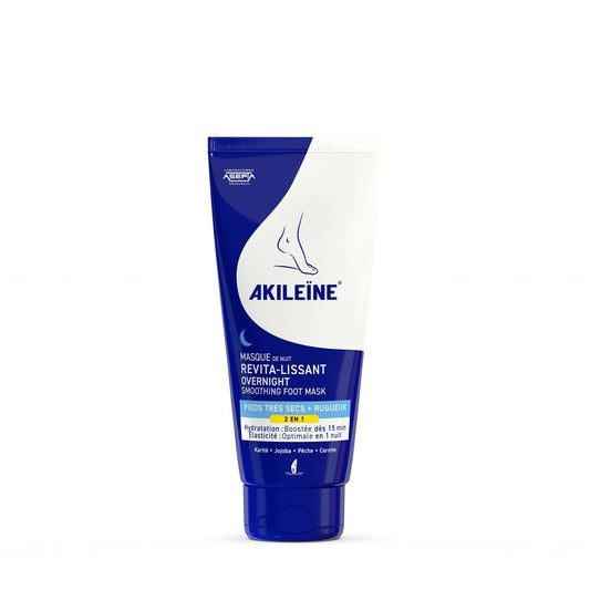 Masque Pieds Nuit Revita-Lissant Hydratant AKILEINE le tube de 100mL