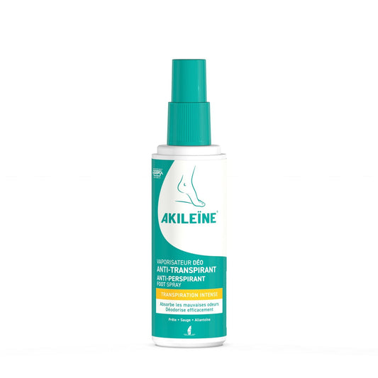 Déodorant Pieds Anti-Transpirant AKILEINE le spray