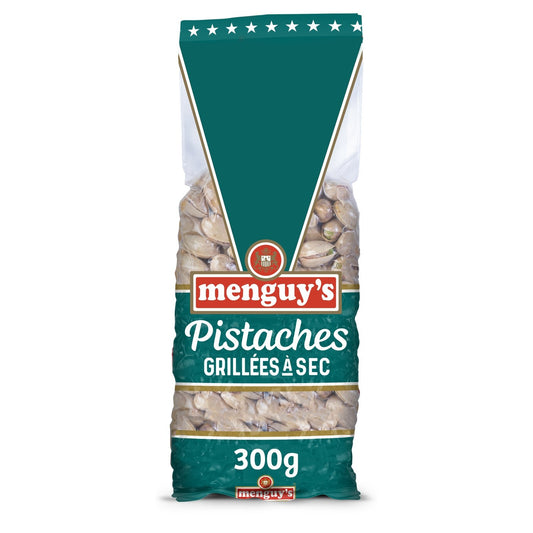 Pistaches Grillées à Sec MENGUY'S le paquet de 300 g