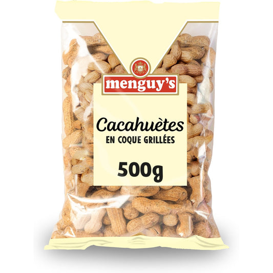 Cacahuètes en Coque Grillées MENGUY'S le paquet de 500g