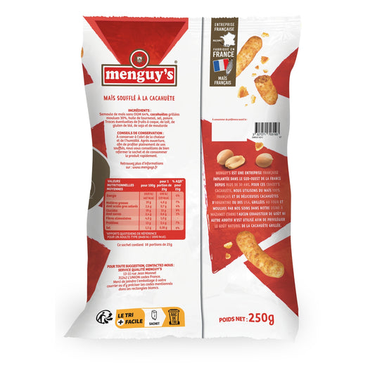 MENGUY'S Corn Peanut Puffed Snack Biscuits