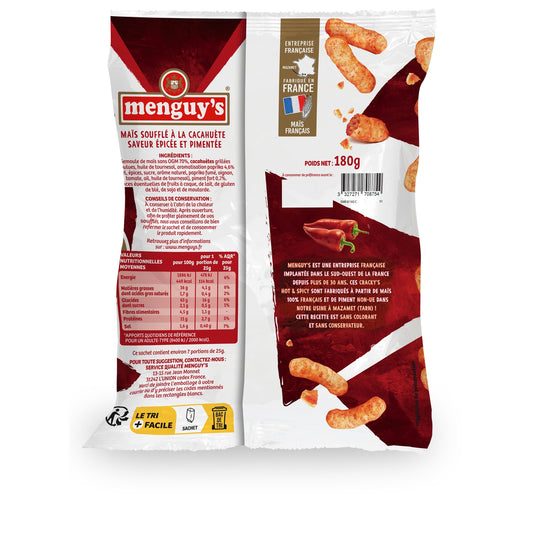 Cracky's Hot And Spicy MENGUY'S Aperitif Biscuits
