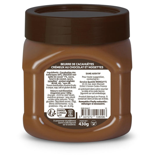 MENGUY'S Peanut Chocolate Peanut Butter