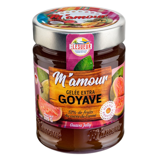 Gelée Goyave M'AMOUR le pot de de 325g