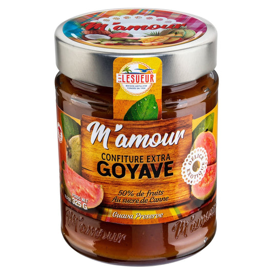 Confiture Goyave M'AMOUR le pot de 325g