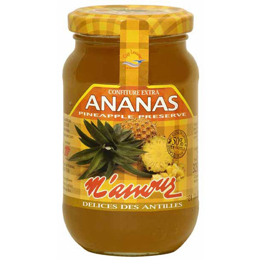 Confiture Ananas M'AMOUR le pot de 325g