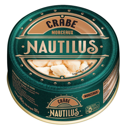 100 % Nautilus-Krabbenstücke