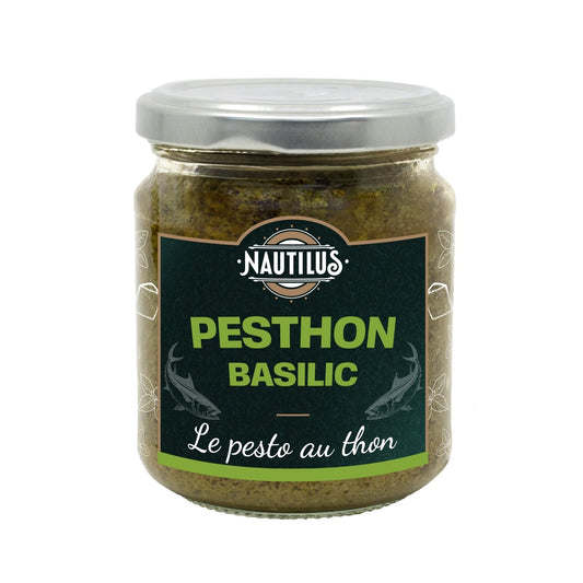 Sauce Pesto au Thon Basilic NAUTILUS le pot de 180g