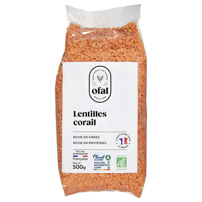 OFAL Organic Coral Lentils