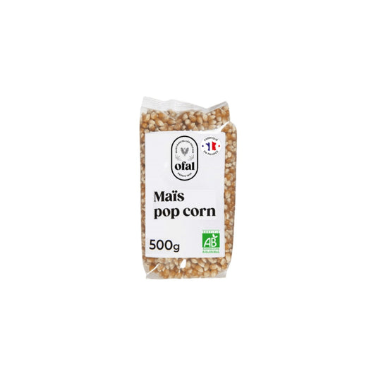 Maïs pour Pop-Corn Bio OFAL le sachet de 500g
