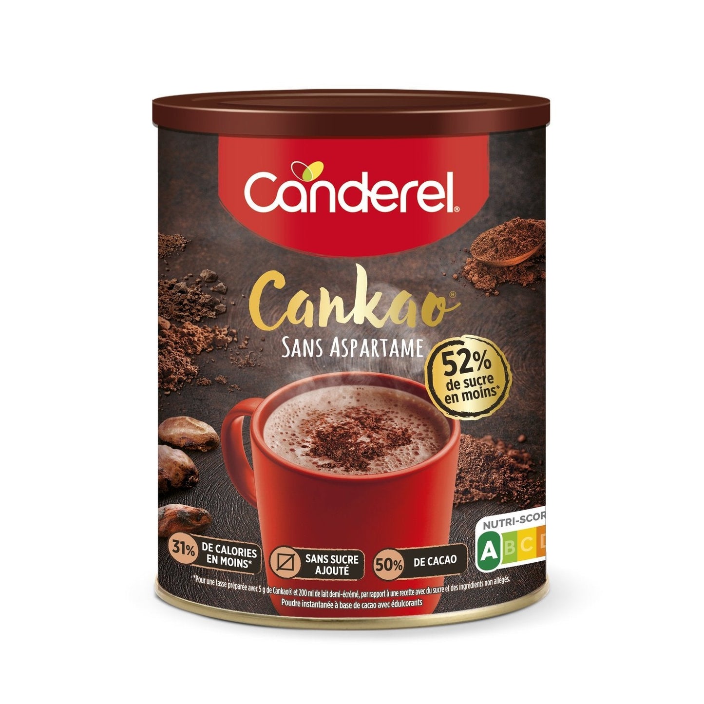 [ANTI-GASPILLAGE] Chocolat en Poudre & Cacao Cankao CANDEREL - Date de durabilité minimale : 06/2025