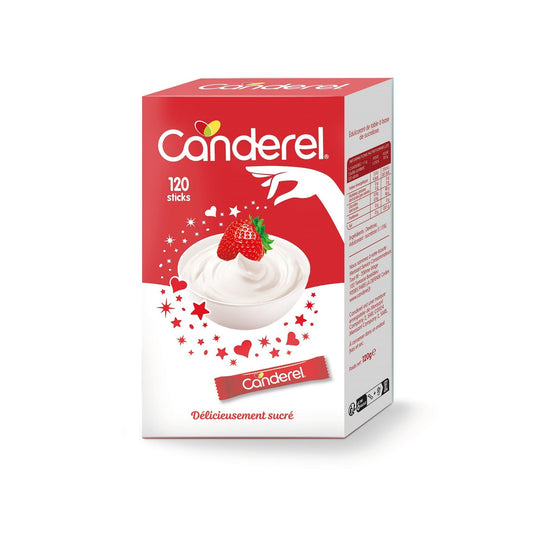 Edulcorant Sucralose Sticks CANDEREL la boite de 120 sticks - 120 g