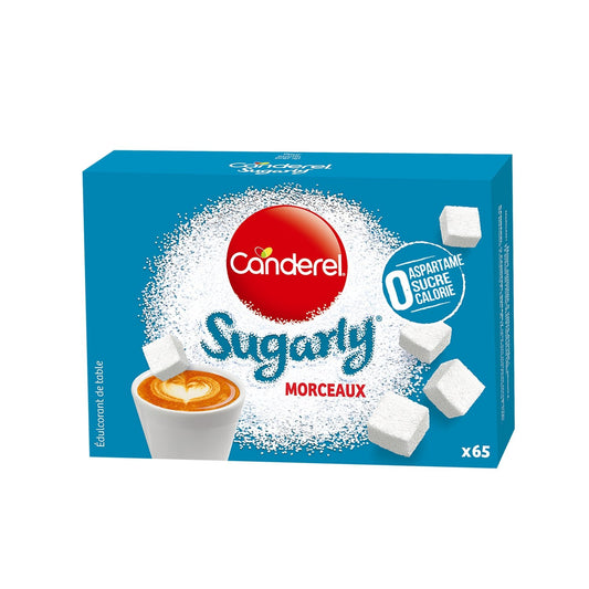 Edulcorant Morceaux Sugarly CANDEREL la boite de 65 morceaux - 130g