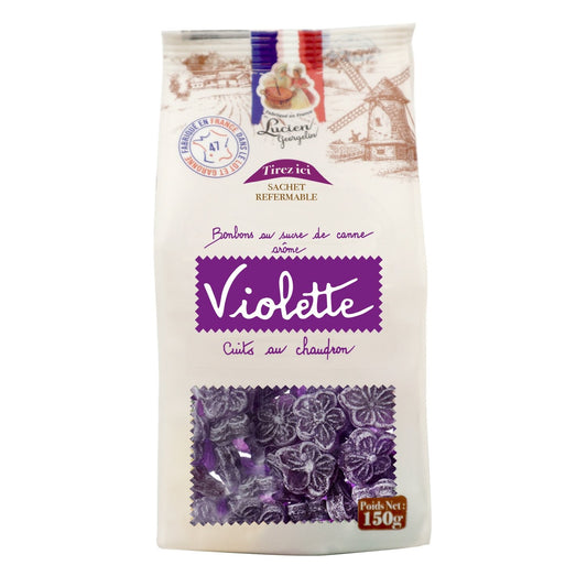 Bonbons Arome Violette LUCIEN GEORGELIN