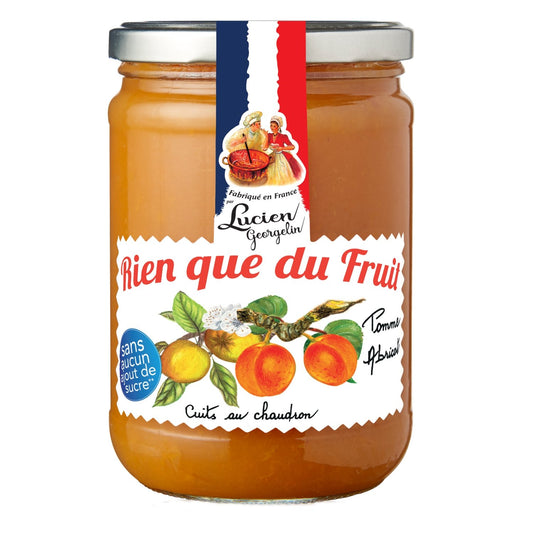 Compote Pomme Abricot LES RECETTES CUITES AU CHAUDRON le pot de 560g