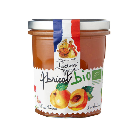 Confiture Bio Abricot LUCIEN GEORGELIN le pot de 320 g