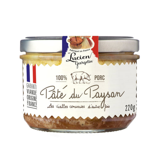 Paté du Paysan LUCIEN GEORGELIN le pot de 220g