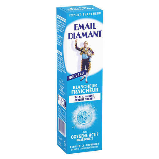 Dentifrice Fraîcheur Blancheur EMAIL DIAMANT le tube de 75mL