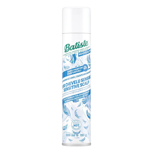 Shampoing Sec Cuir Chevelu Sensible Sans Parfum BATISTE le flacon de 200mL