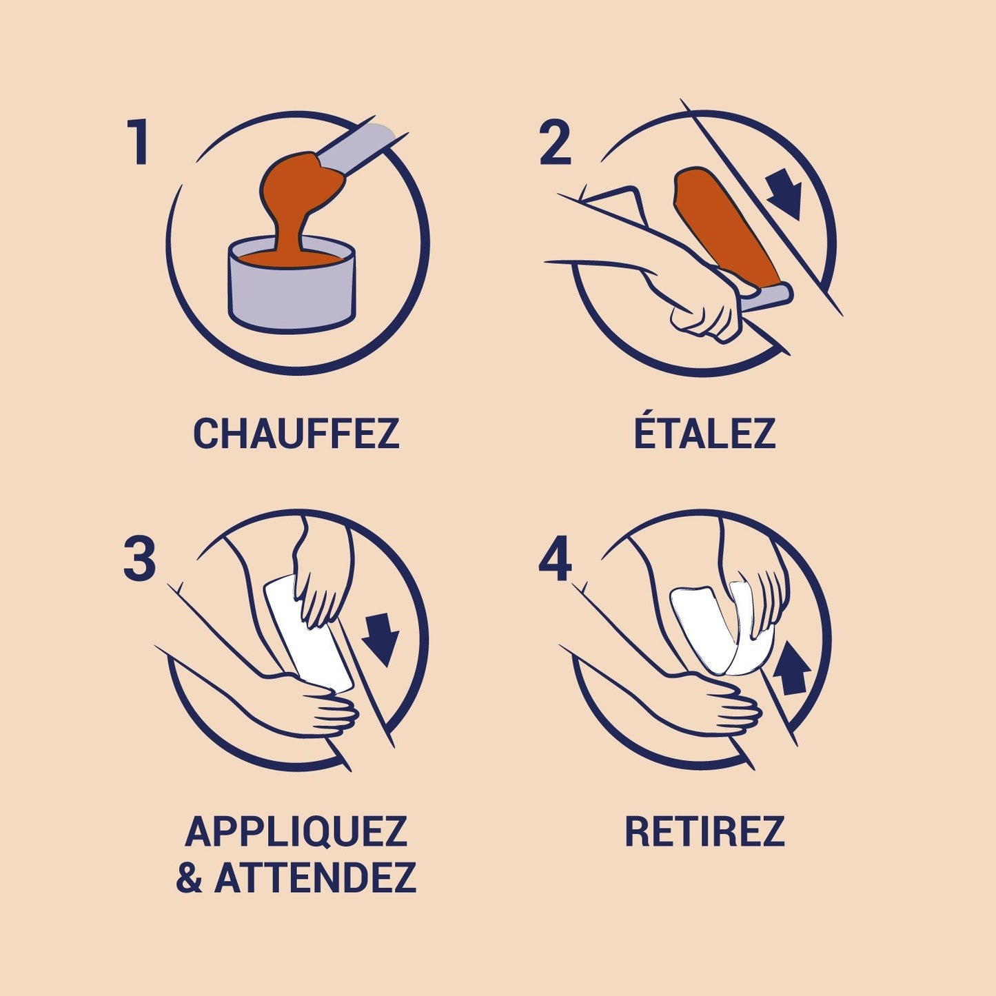 Cire Orientale Corps Sucre à l'Extrait de Rose NAIR