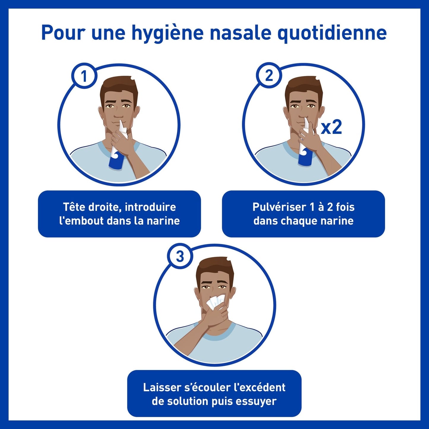 Spray Nasal Hygiène et Hydratation Eau de Mer 100% Naturelle Microdiffusion STERIMAR 