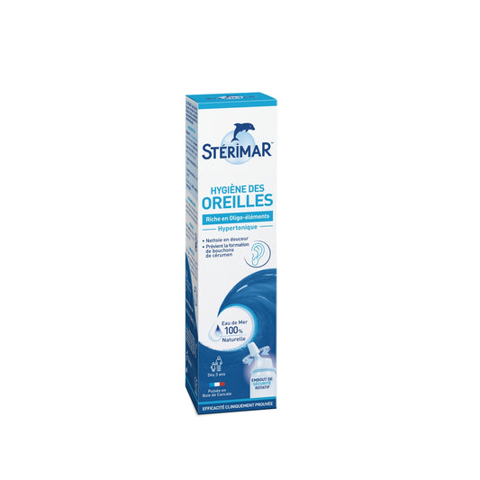 Ear Care Hygiene and Protection Natural Sea Water Microdiffusion STERIMAR