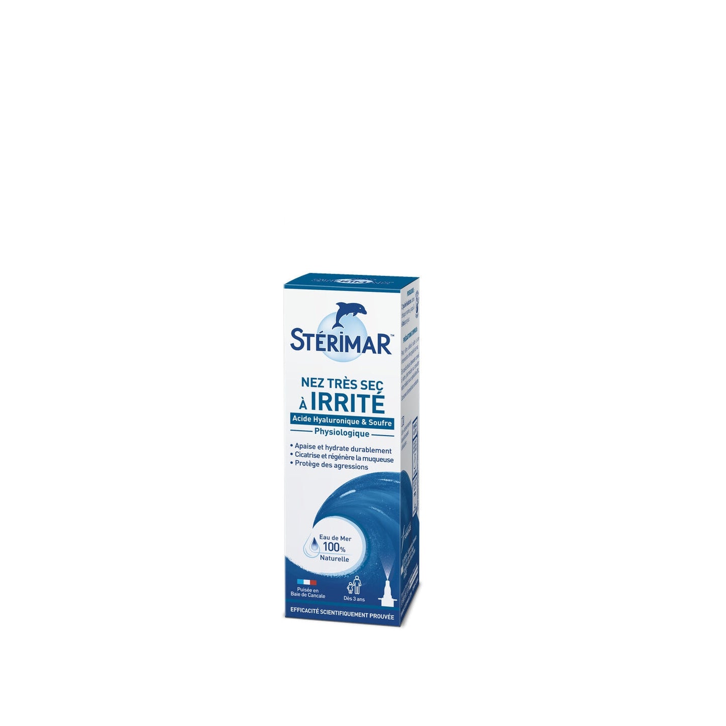 Dry Irritated Nose Spray Stop &amp; Protect Proven Effectiveness Microdiffusion Pregnant and Breastfeeding Women STERIMAR