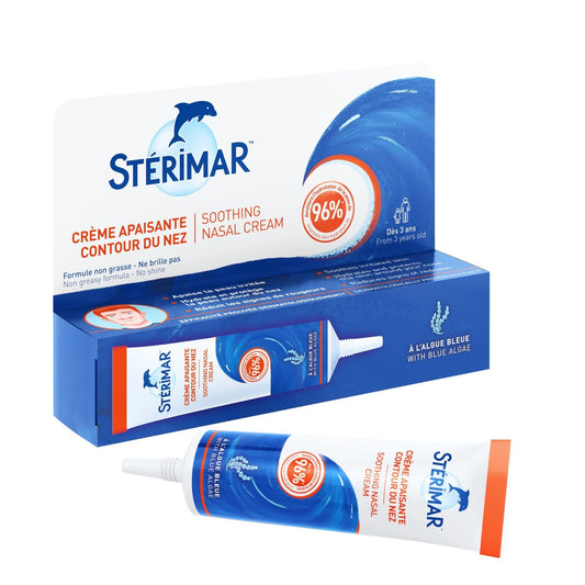 Crème Soin Apaisante Contour du Nez à l'Algue Bleue STERIMAR le tube de 12.5mL
