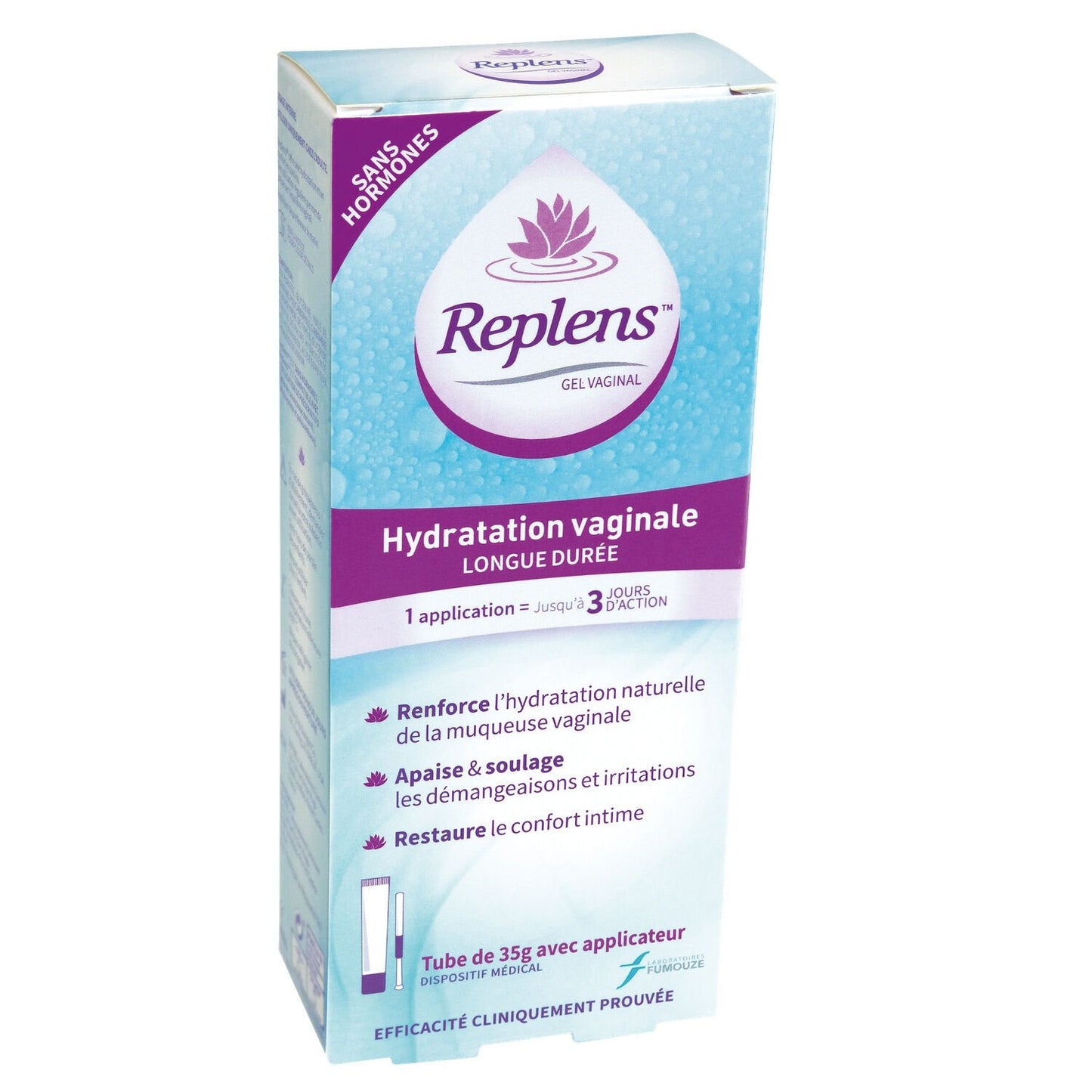 REPLENS Vaginal Hydration Intimate Gel with Applicator