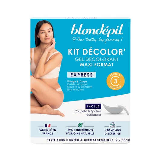 BLONDEPIL Face and Body Gel Intensely Lightens Hair