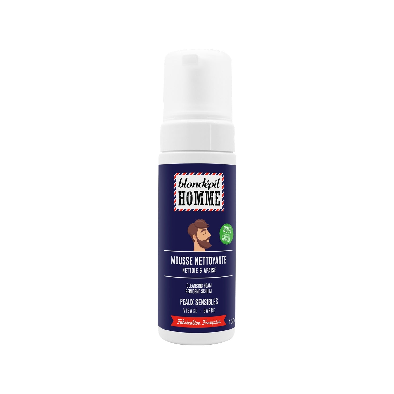 Mousse Nettoyante BLONDEPIL HOMME 