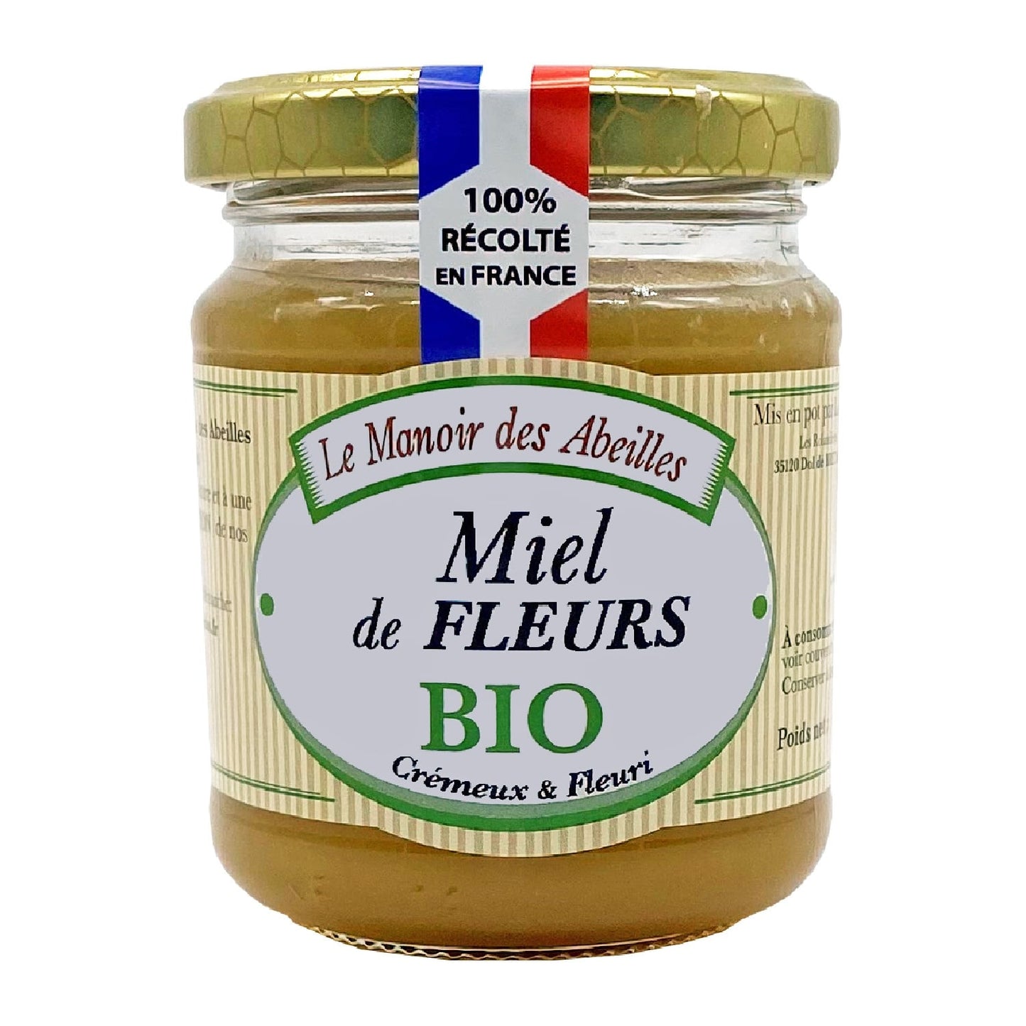 Miel De Fleurs Crémeux de France Bio LE MANOIR DES ABEILLES 