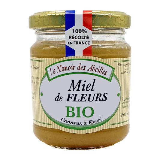 Miel De Fleurs Crémeux de France Bio LE MANOIR DES ABEILLES 