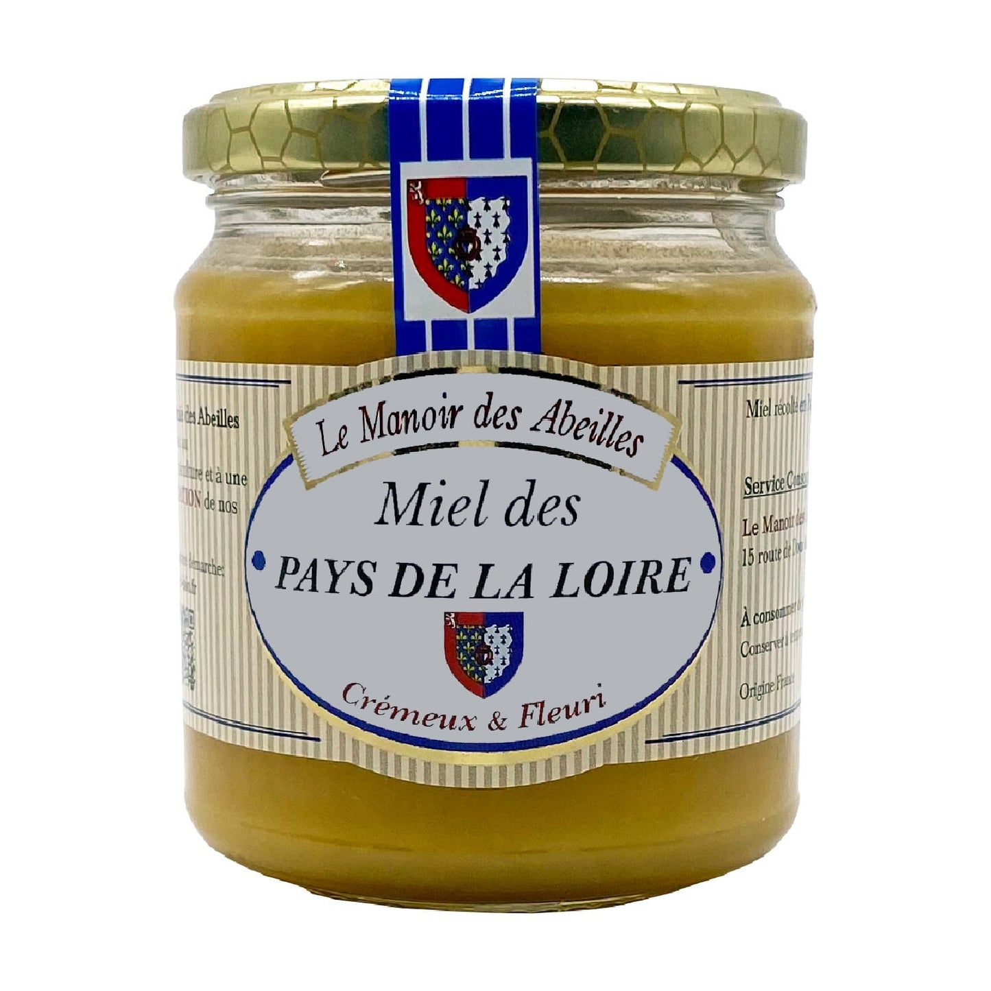 Miel Crémeux Fleuri des Pays de la Loire LE MANOIR DES ABEILLES 