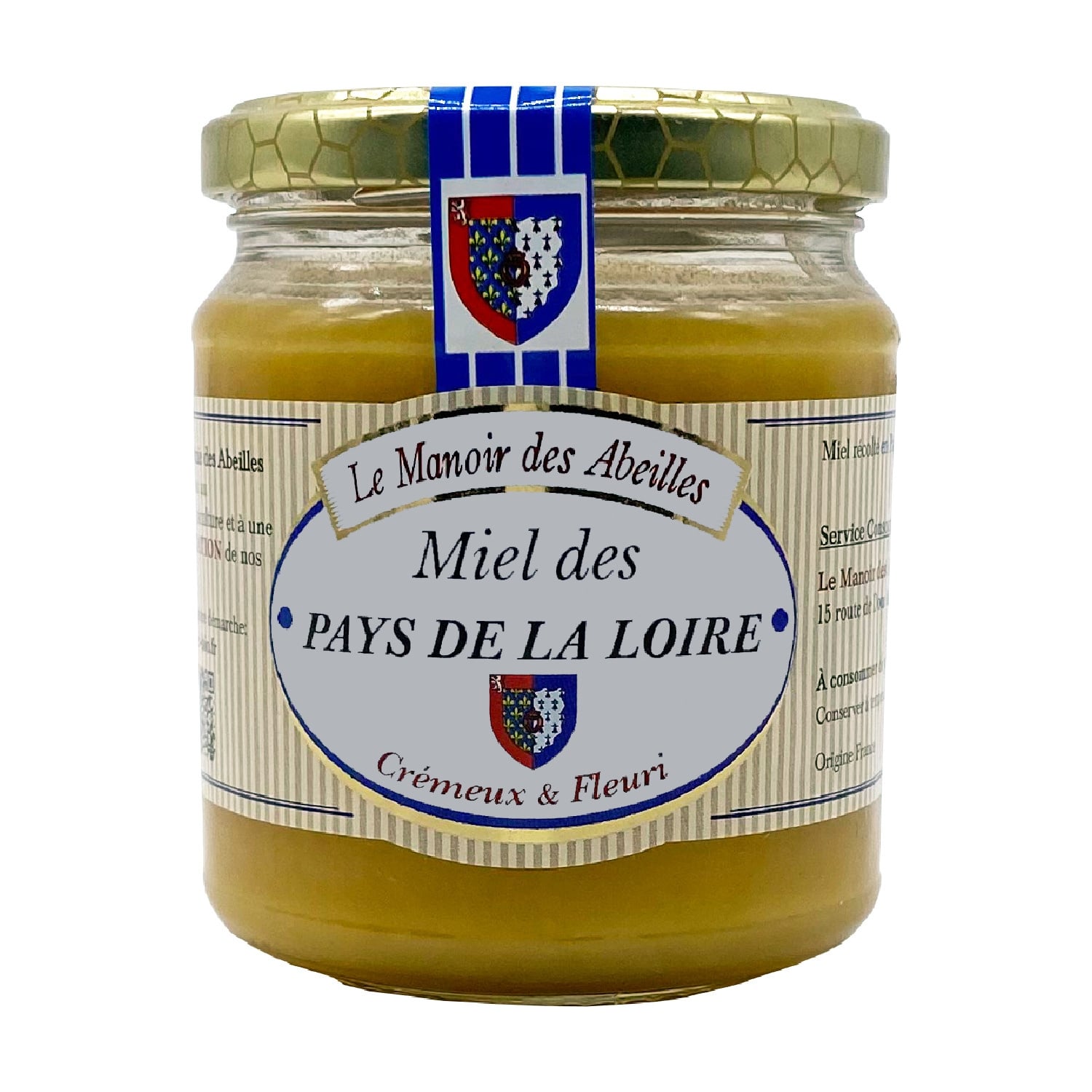 Miel Crémeux Fleuri des Pays de la Loire LE MANOIR DES ABEILLES 
