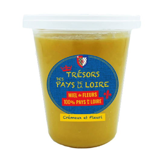 Miel des Pays de la Loire Crémeux TRESORS DES PAYS DE LA LOIRE le pot de 500g