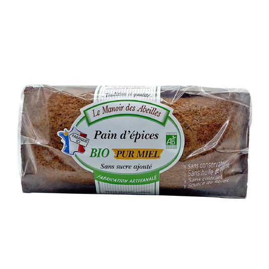 Pain d'épices pur miel LE MANOIR DES ABEILLES 