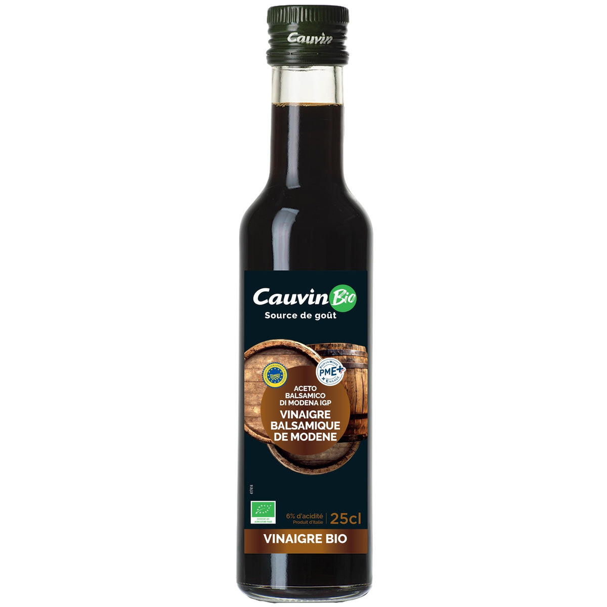 Vinaigre balsamique de modène igp bio CAUVIN 