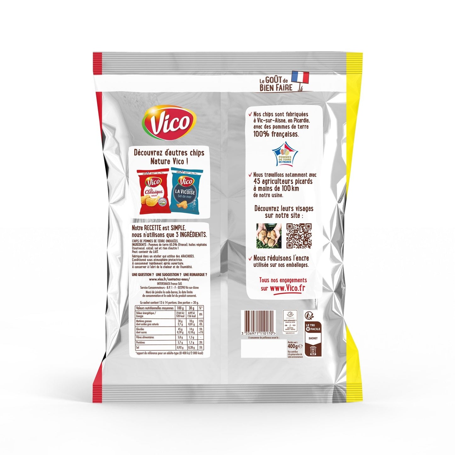 VICO Extra Knusprige Naturchips