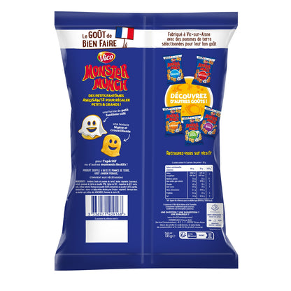 Biscuits apéritifs Goût Jambon / Fromage MONSTER MUNCH 