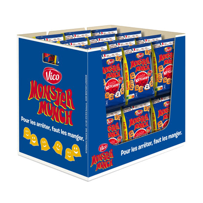 Biscuits Apéritifs Saveur Ketchup MONSTER MUNCH 