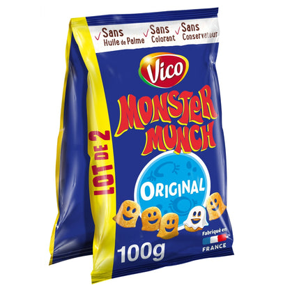 Biscuits Apéritifs Salés MONSTER MUNCH 