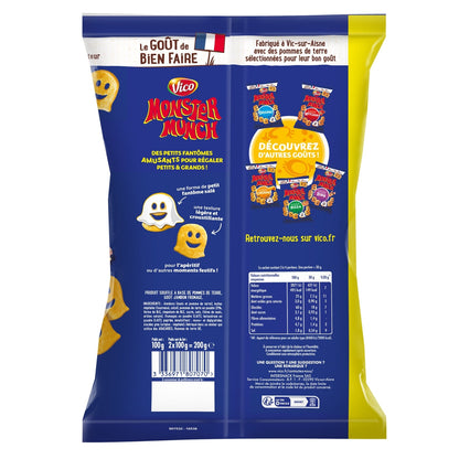 Biscuits Apéritifs Saveur Jambon Fromage MONSTER MUNCH 