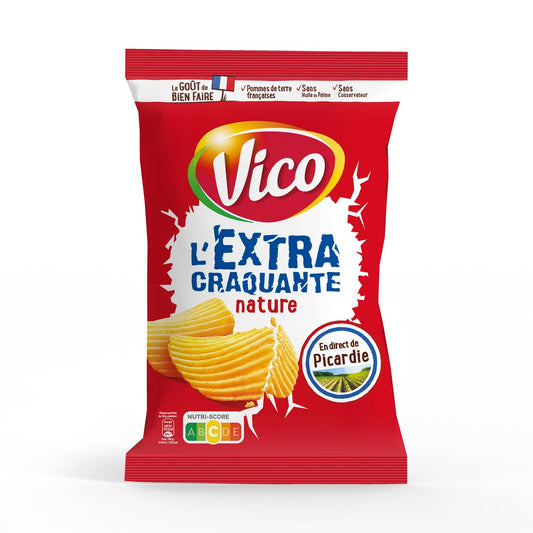 Chips Extra Craquantes Nature VICO le sachet de 150g