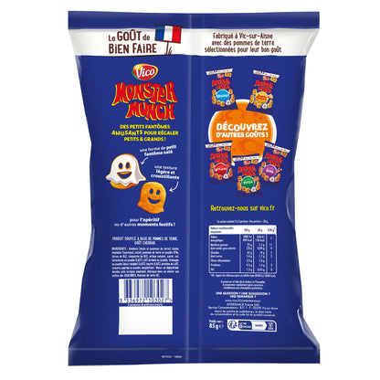 Biscuits Apéritifs Goût Cheddar MONSTER MUNCH