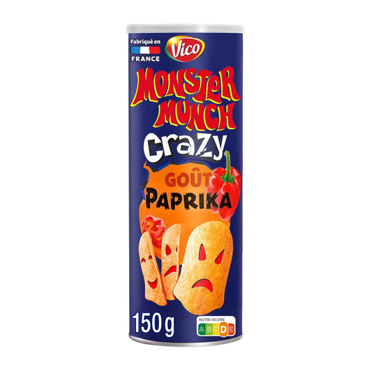 Tuiles Goût Paprika MONSTER MUNCH CRAZY