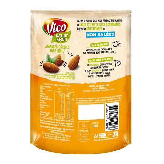 Amande Naturelle Non Salées VICO