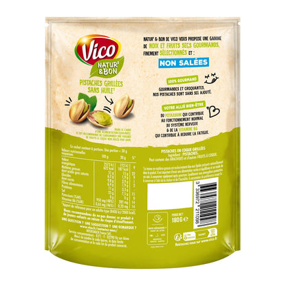 Pistaches Grillées et Non Salées Natur' & BON VICO